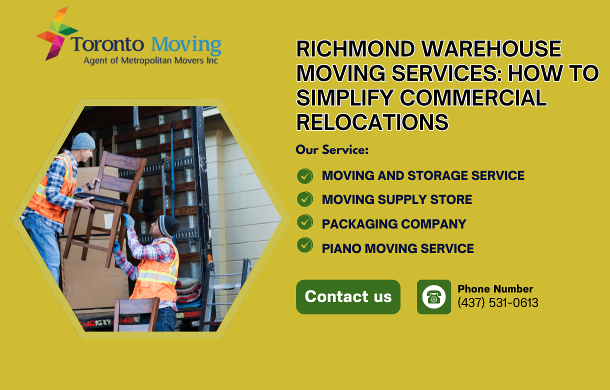 Richmond Warehouse Moving Services: How to Simplify Commercial Relocations