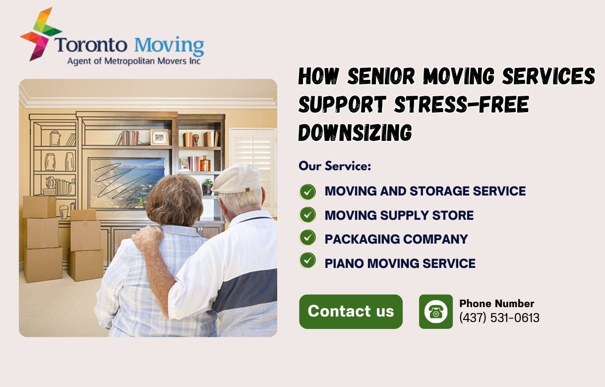 How Senior Moving Services Support Stress-Free Downsizing