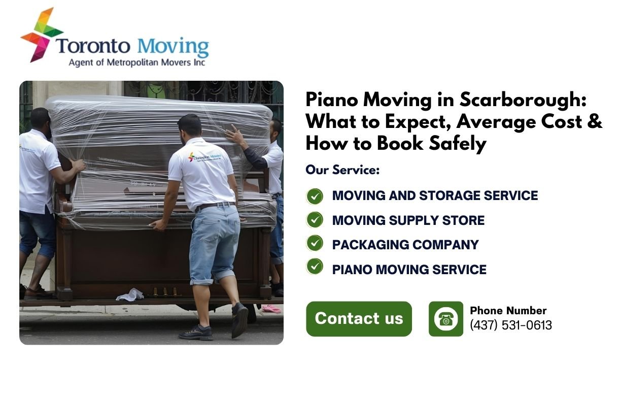 Piano Moving in Scarborough What to Expect, Average Cost & How to Book Safely