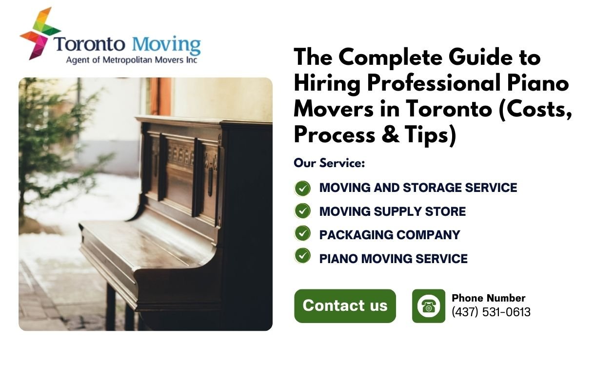 Professional Piano Movers in Toronto