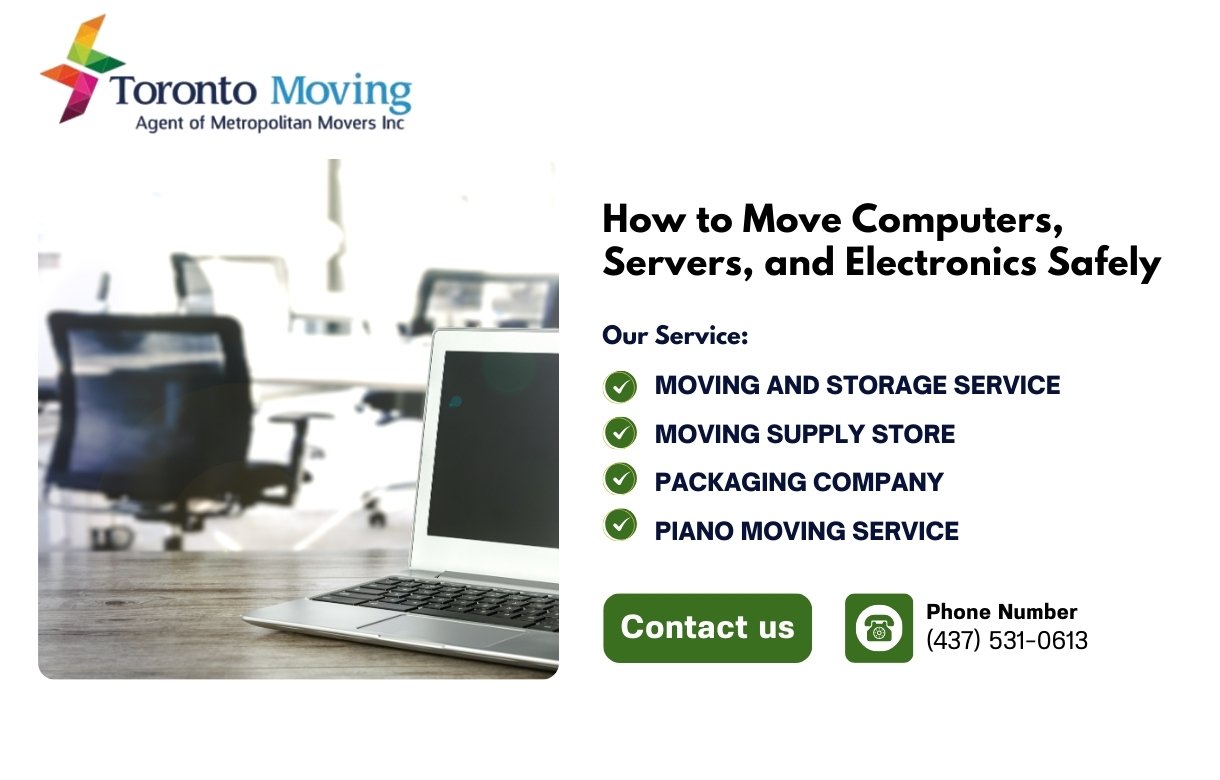 How to Move Computers, Servers, and Electronics Safely